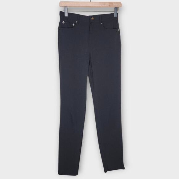 Oiselle Black Diamond Texture Stretch Pants Athleisure Women's Extra Small - Picture 1 of 7